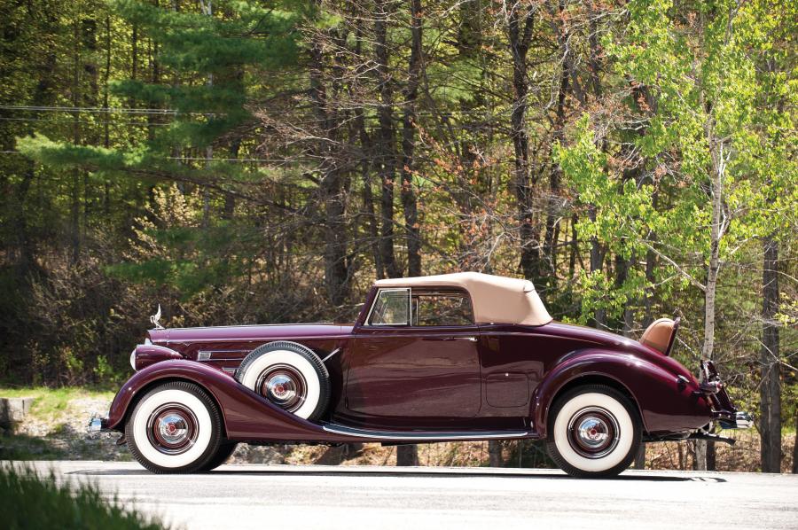  Packard Twelve Convertible Victoria 1937 года  (фото 6 из 26)
